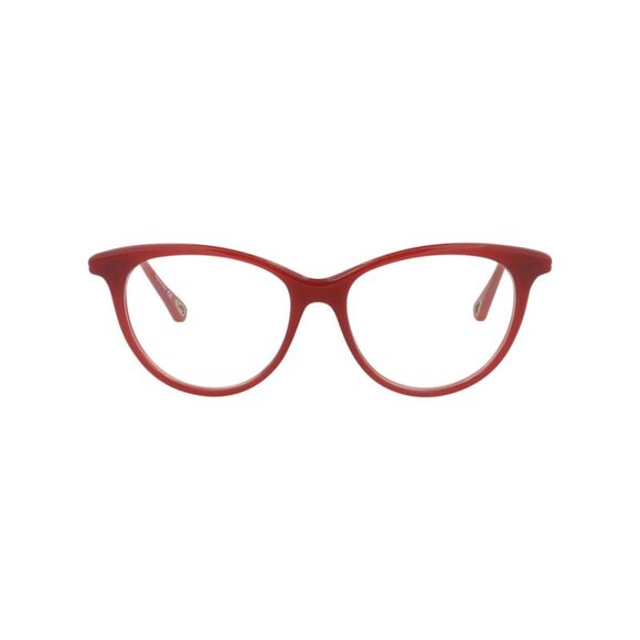 Chloé Cat Eye-Frame Bio Injection Optical Frames Orange Womens - Picture 1 of 6